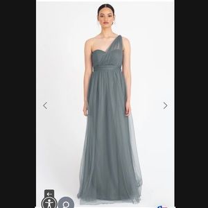 Jenny Yoo - size 4 - Mayan blue dress. Worn once!